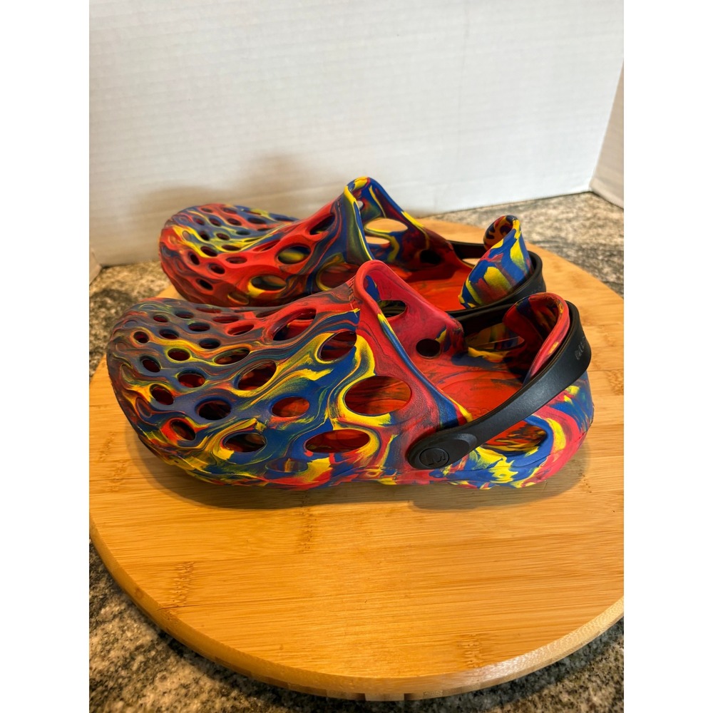 Merrell Hydro Moc Womens 8 Multi Color Marbled Water Shoes Clogs J003920 - Picture 2 of 6